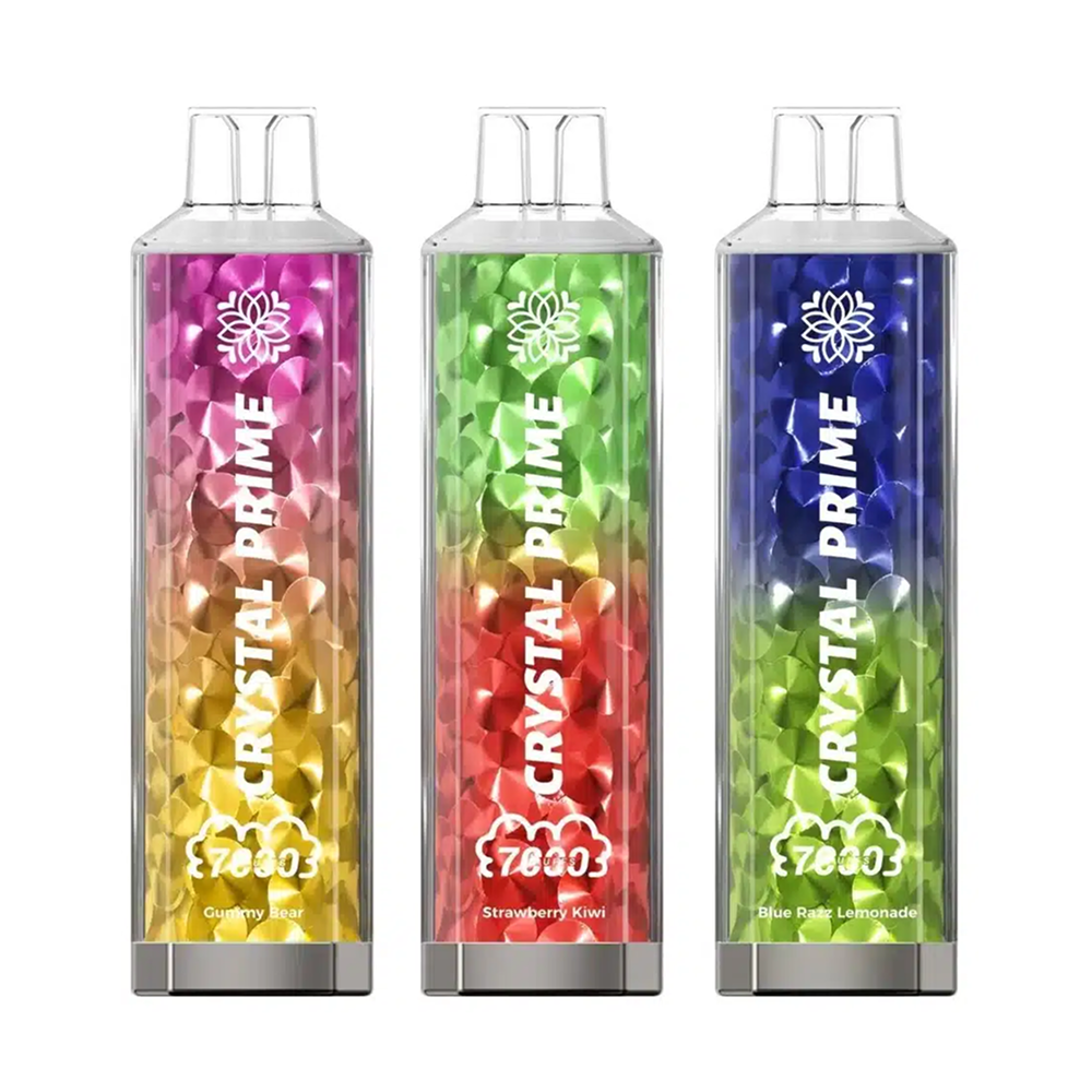Crystal Prime 7000 Puffs Prefilled Pod Kit Box of 10