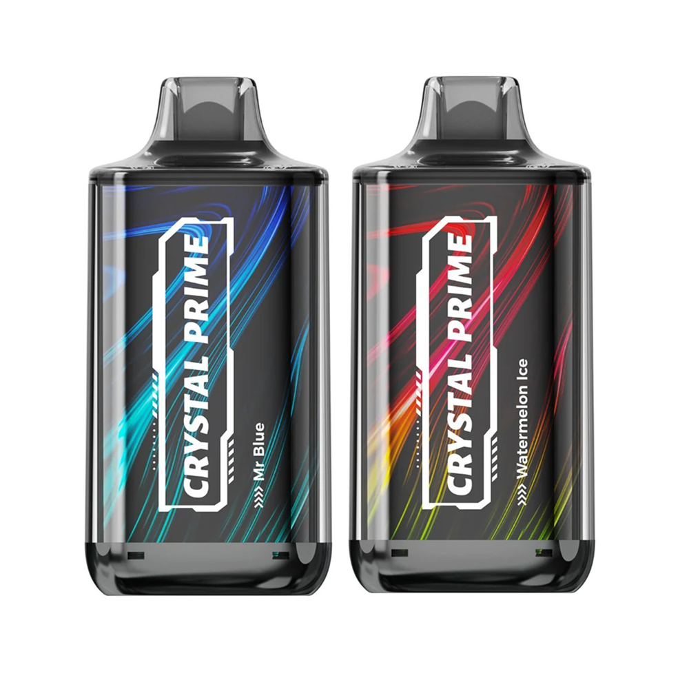 Crystal Prime Deluxe 18000 Puffs Prefilled Pod Kit Box of 10