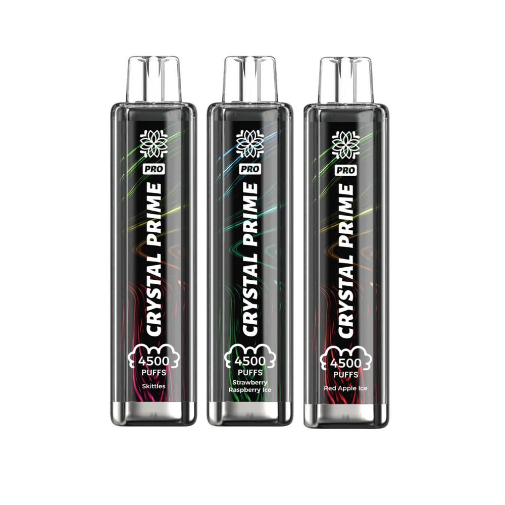 Crystal Prime Pro 4500 Puffs Prefilled Pod Kit Box of 10