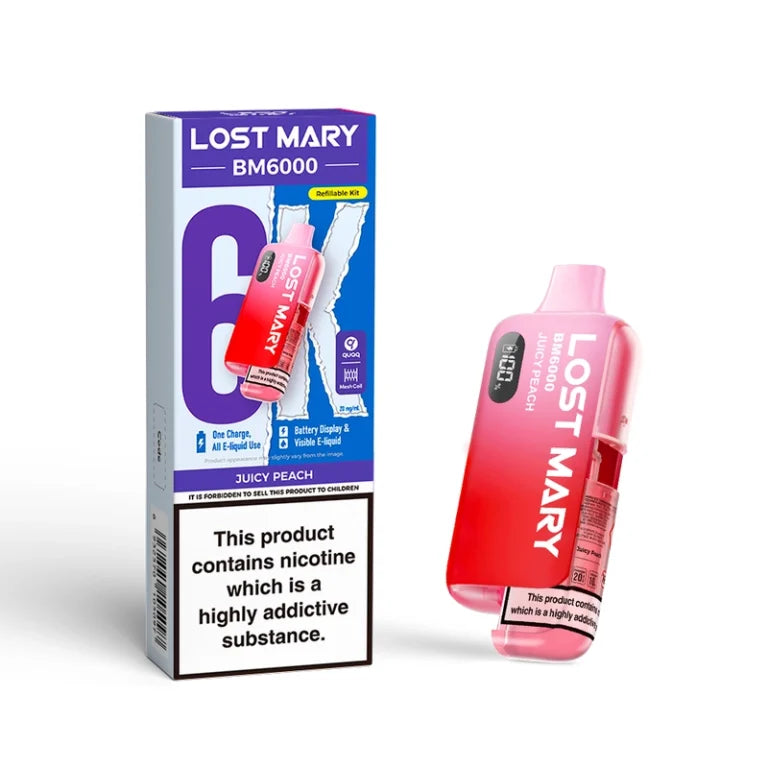 Lost Mary BM6000 Prefilled Pod Kit (Box of 5)