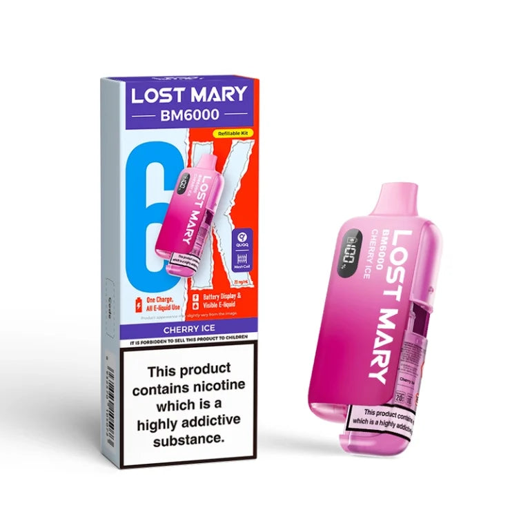 Lost Mary BM6000 Prefilled Pod Kit (Box of 5)
