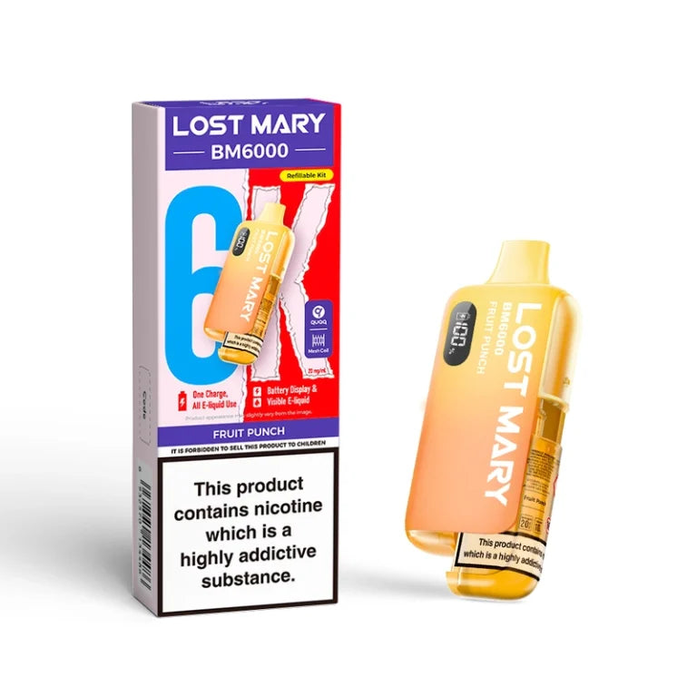 Lost Mary BM6000 Prefilled Pod Kit (Box of 5)