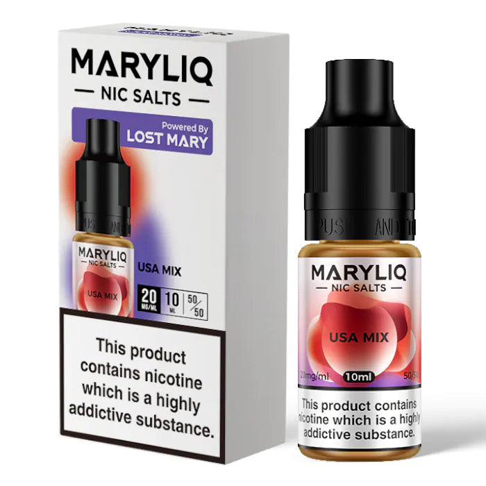 Maryliq Nic Salts By Lost Mary (Box of 10)