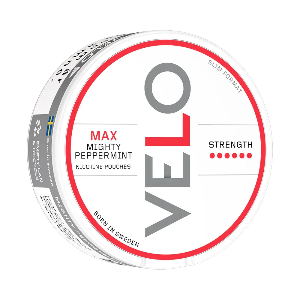 Velo Nicotine Pouches (Pack of 10) - Max Mighty Peppermint