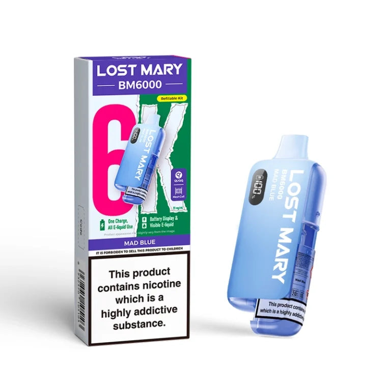 Lost Mary BM6000 Prefilled Pod Kit (Box of 5)