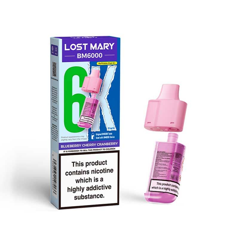 Lost Mary BM6000 Prefilled Pods (Box of 5)