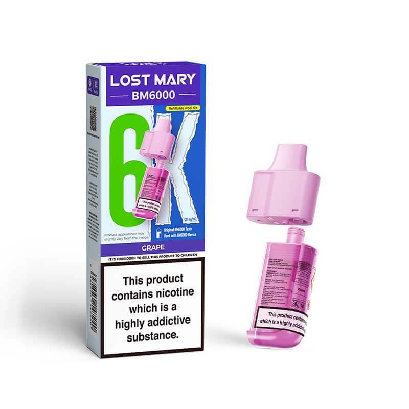 Lost Mary BM6000 Prefilled Pods (Box of 5)