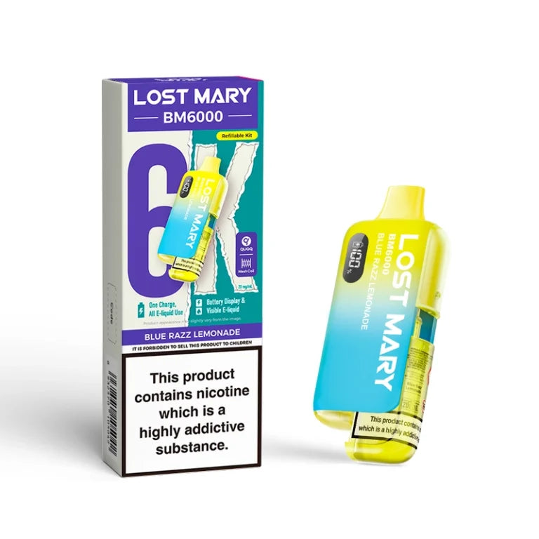 Lost Mary BM6000 Prefilled Pod Kit (Box of 5)