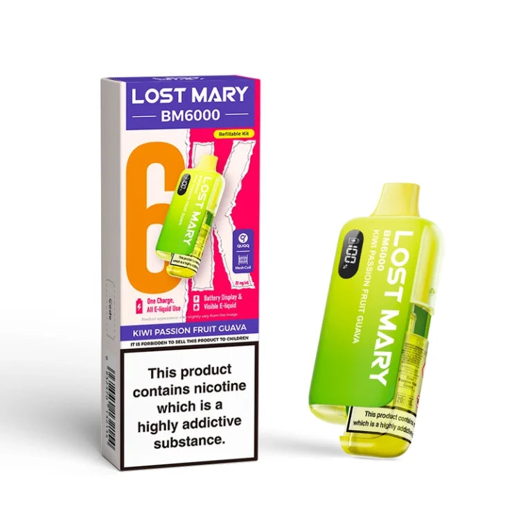Lost Mary BM6000 Prefilled Pod Kit (Box of 5)
