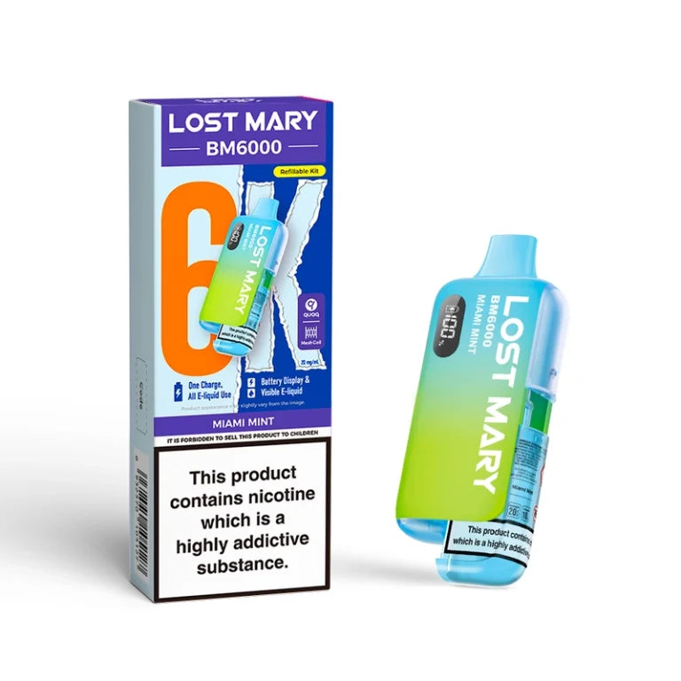 Lost Mary BM6000 Prefilled Pod Kit (Box of 5)