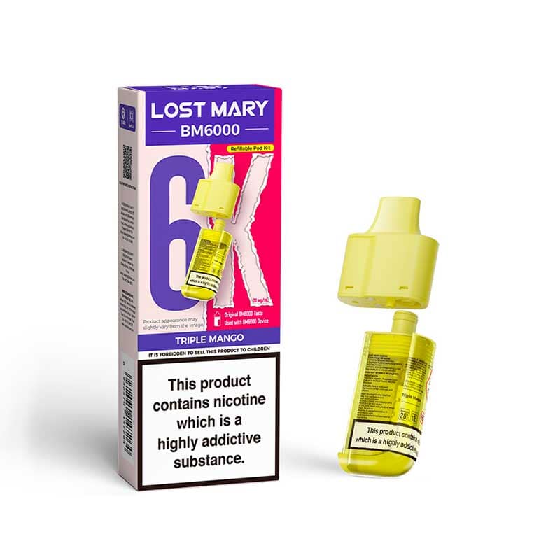Lost Mary BM6000 Prefilled Pods (Box of 5)