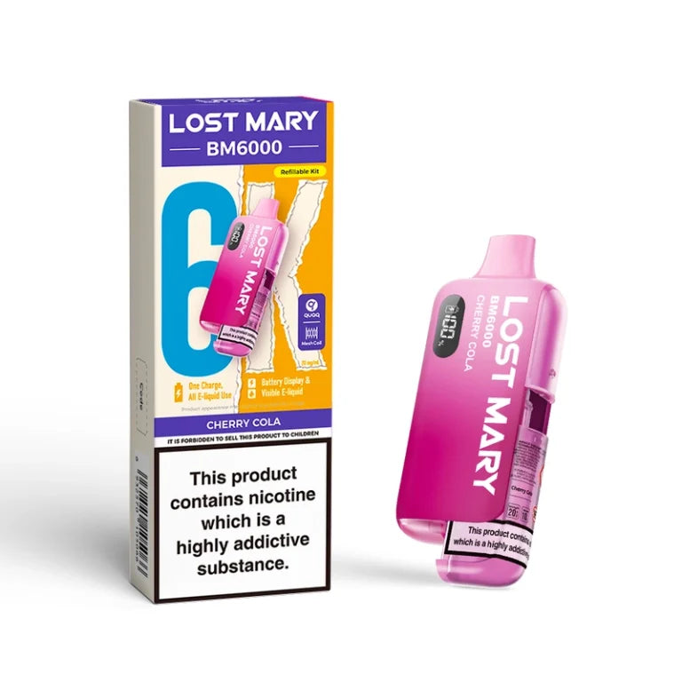 Lost Mary BM6000 Prefilled Pod Kit (Box of 5)