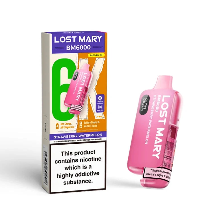 Lost Mary BM6000 Prefilled Pod Kit (Box of 5)