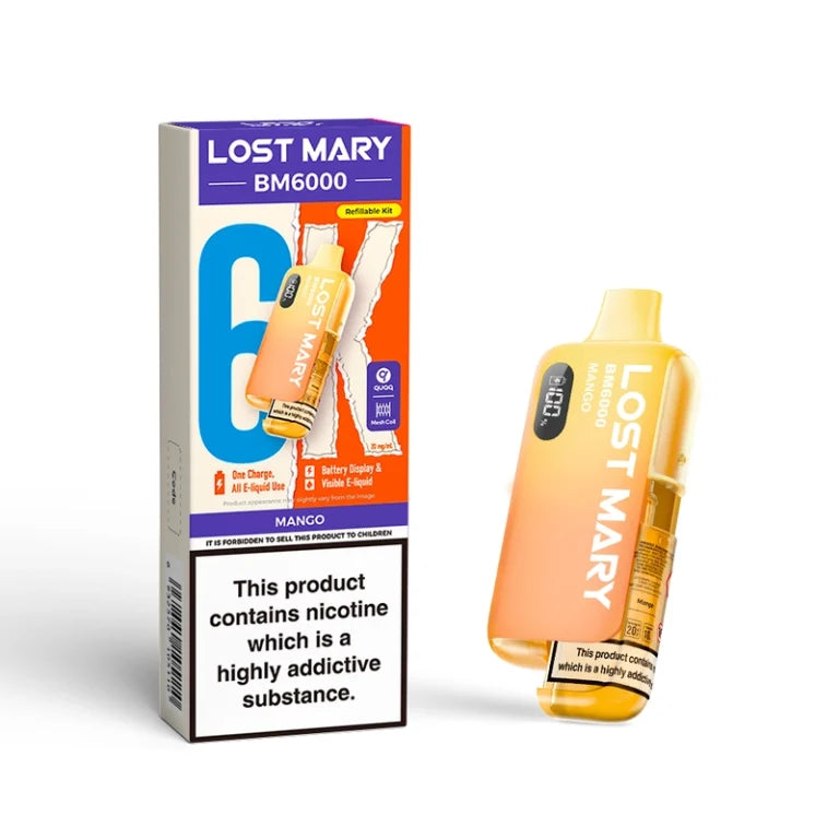 Lost Mary BM6000 Prefilled Pod Kit (Box of 5)