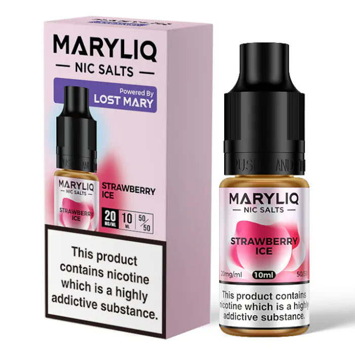 Maryliq Nic Salt Strawberry Ice (Box of 10)