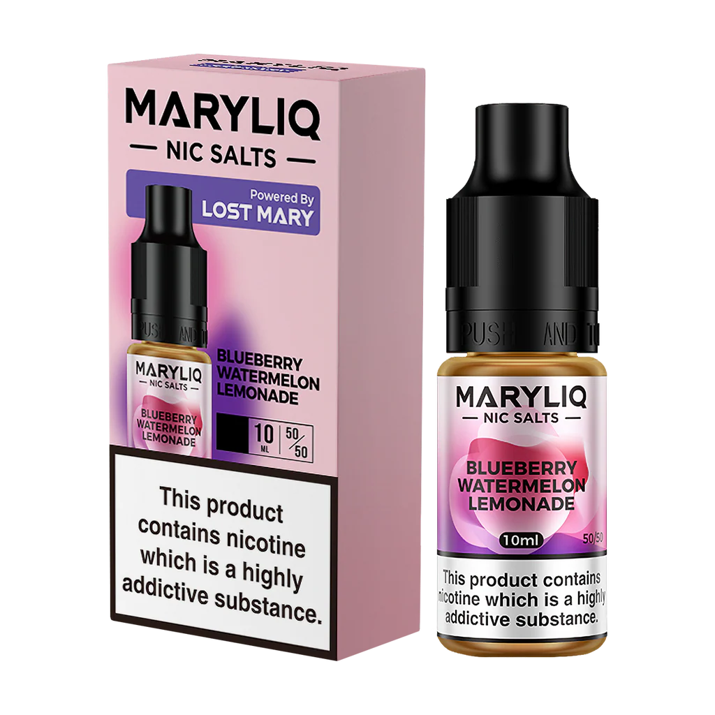 Maryliq Nic Salt Blueberry Watermelon Lemonade (Box of 10)
