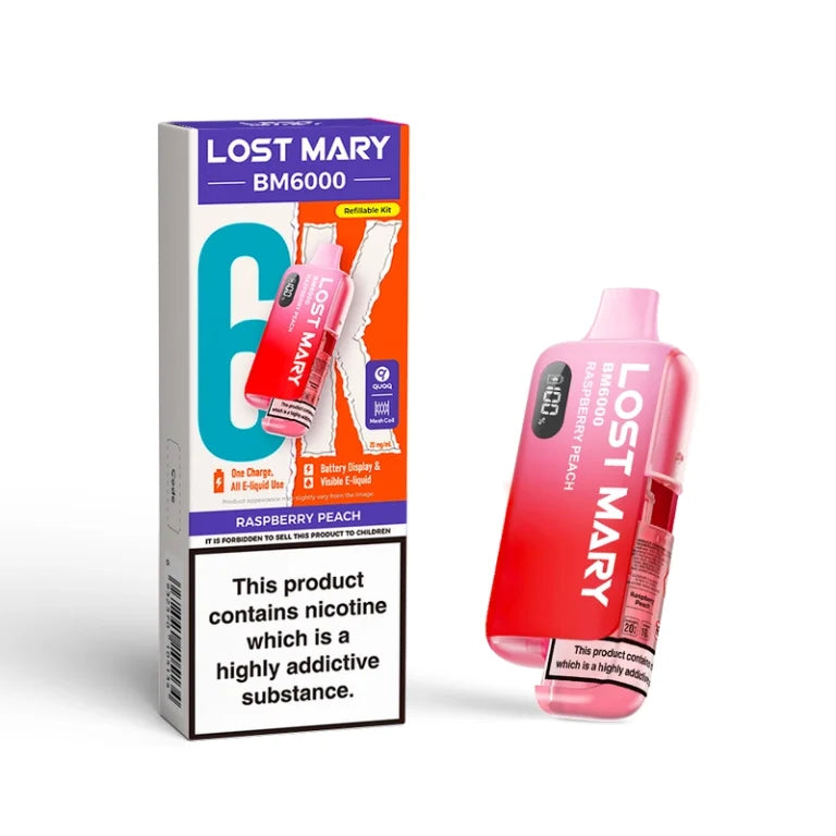Lost Mary BM6000 Prefilled Pod Kit (Box of 5)