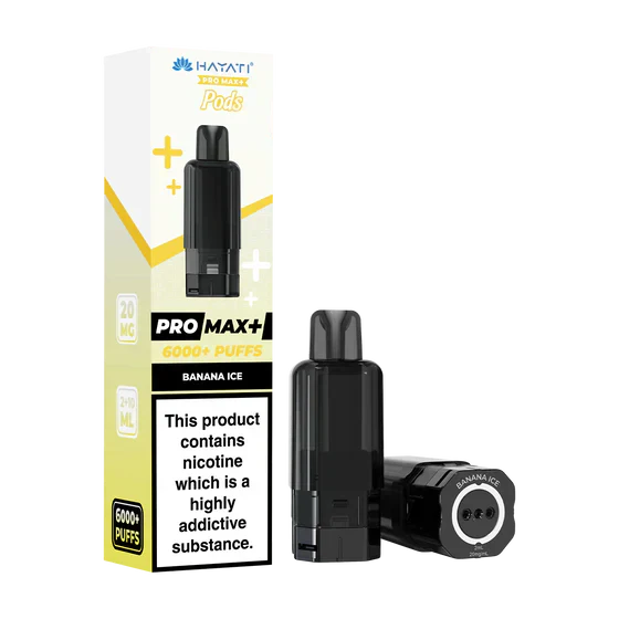 Hayati Pro Max Plus 6000  Prefilled Pods - Box of 5